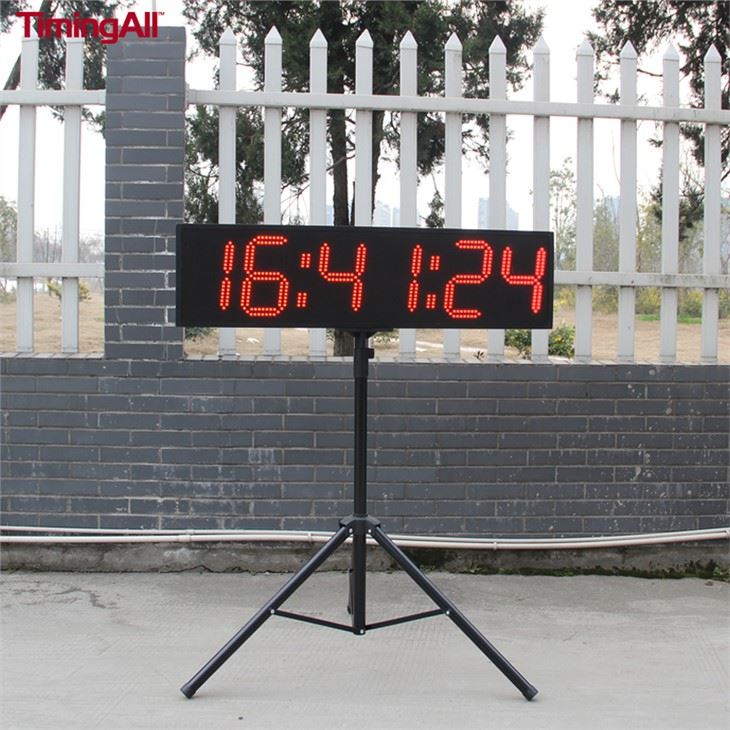 Double Sided Marathon Digital Clock