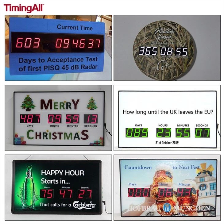New Year Digital Countdown Timer Free Sample
